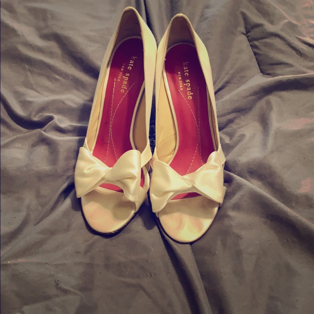 Kate spade Hera ivory shoes